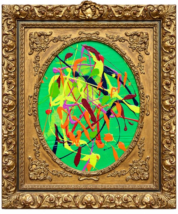barocker-goldrahmen-mit-neon-abstraktion